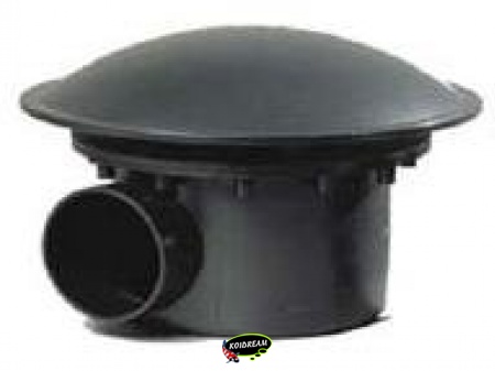 Beluchte bodemdrain 110 mm