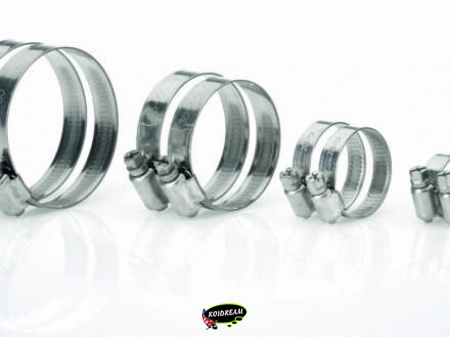 Slangklem inox 8/16mm