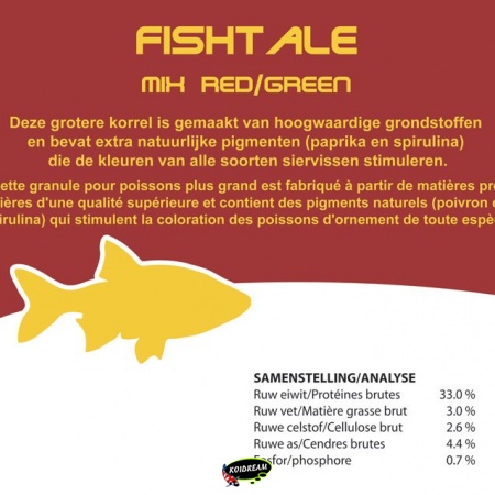 Visvoer Fistale Mix Red/Green 6.0 mm