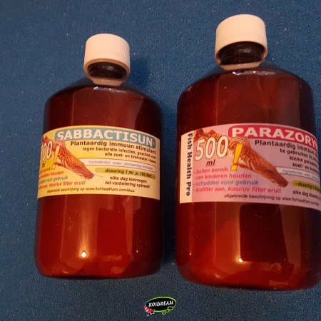 Sabbactisun en Parazoryne Vis medicijnen op natuurlijke basis