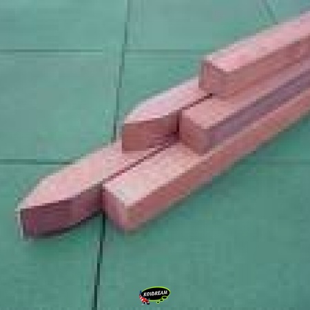 Azobe Strips en palen