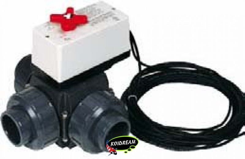 3-weg kogelkraan met 230V servomotor