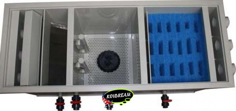 kinshi high tech gravity 3 kamer met sieve