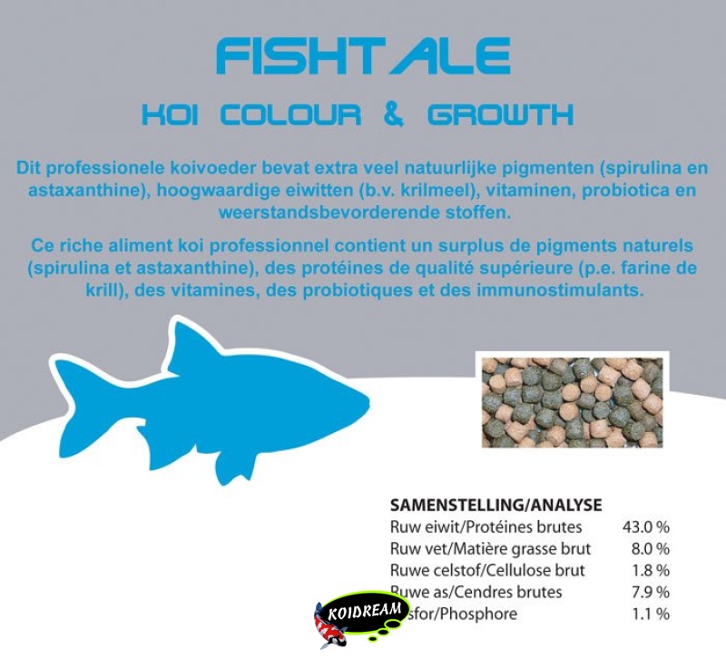 Koi Colour & Growth 6.0 mm 16,5 lt / 7 kg