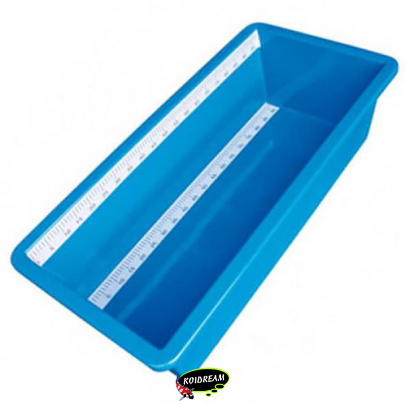 KOI meet- en inpectiebak, blauw, POLYESTER 