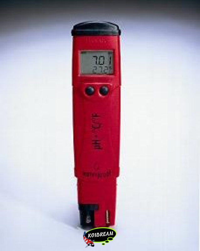 Phep 4, Waterbestendige pocket pH/°C meter