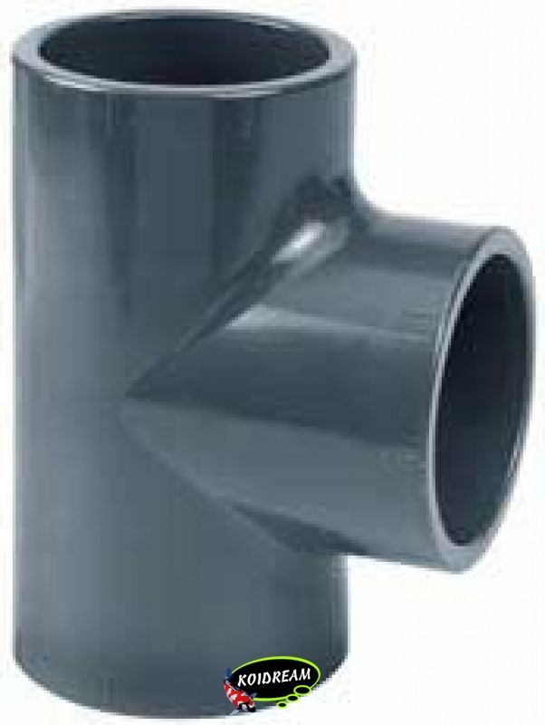 PVC Druk T-stuk - 16 mm