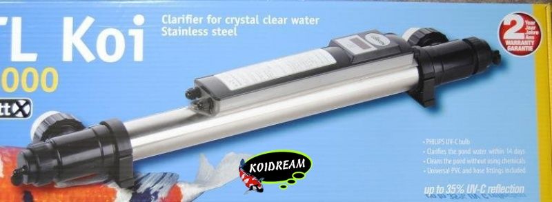 RVS KOI UV-C UNIT MET TL LAMP 30 watt