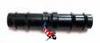 Verbindingsstuk 9 mm zwart PE