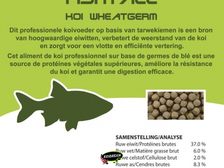 Koi Wheatgerm 3.0 mm / 2500 ml / 1000 gr