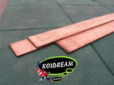 Azobe strips 1,5 cm x 10 cm
