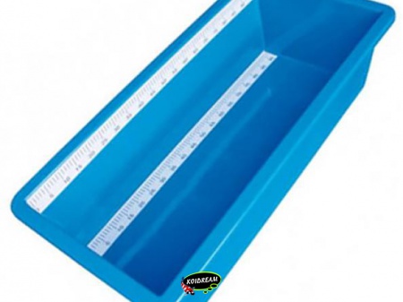 KOI meet- en inpectiebak, blauw, POLYESTER 