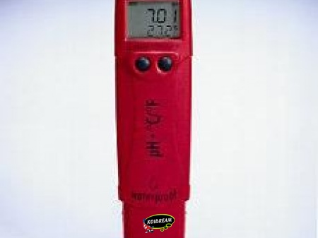 Phep 4, Waterbestendige pocket pH/°C meter