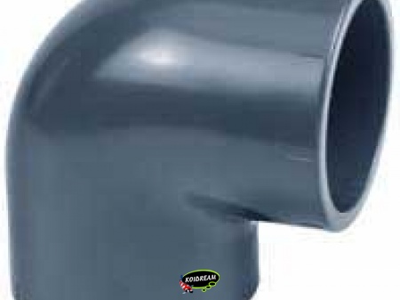 PVC Druk knie 90 - 16 mm