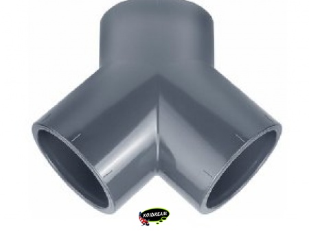 PVC Druk Y-stuk - 50 mm