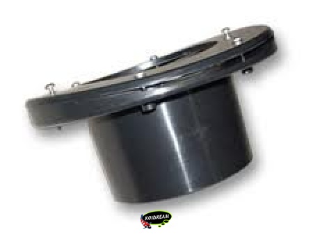Wanddoorvoer t.b.v. rond vat